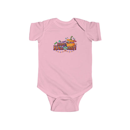 Infant Bodysuit - Happy halloween banner Printify