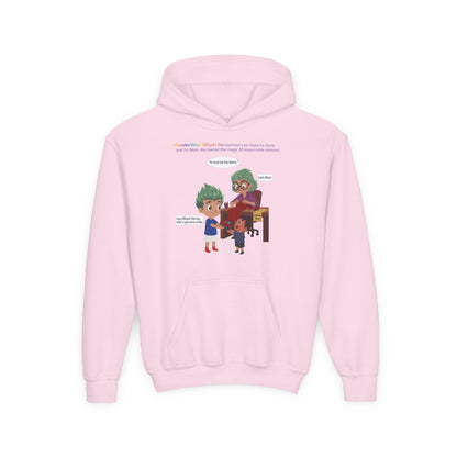 Youth Heavy Blend Hooded Sweatshirt - WonderWear Origin - [[{"value":"Wonderwear Kid"}]]