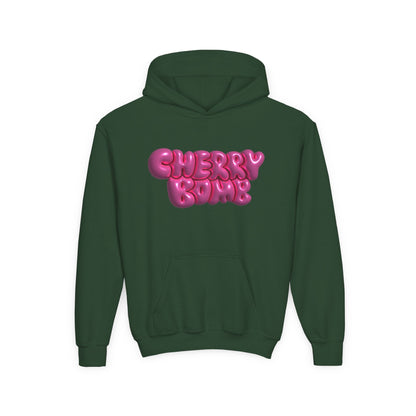 Kids Cherry Bomb Hoodie Printify