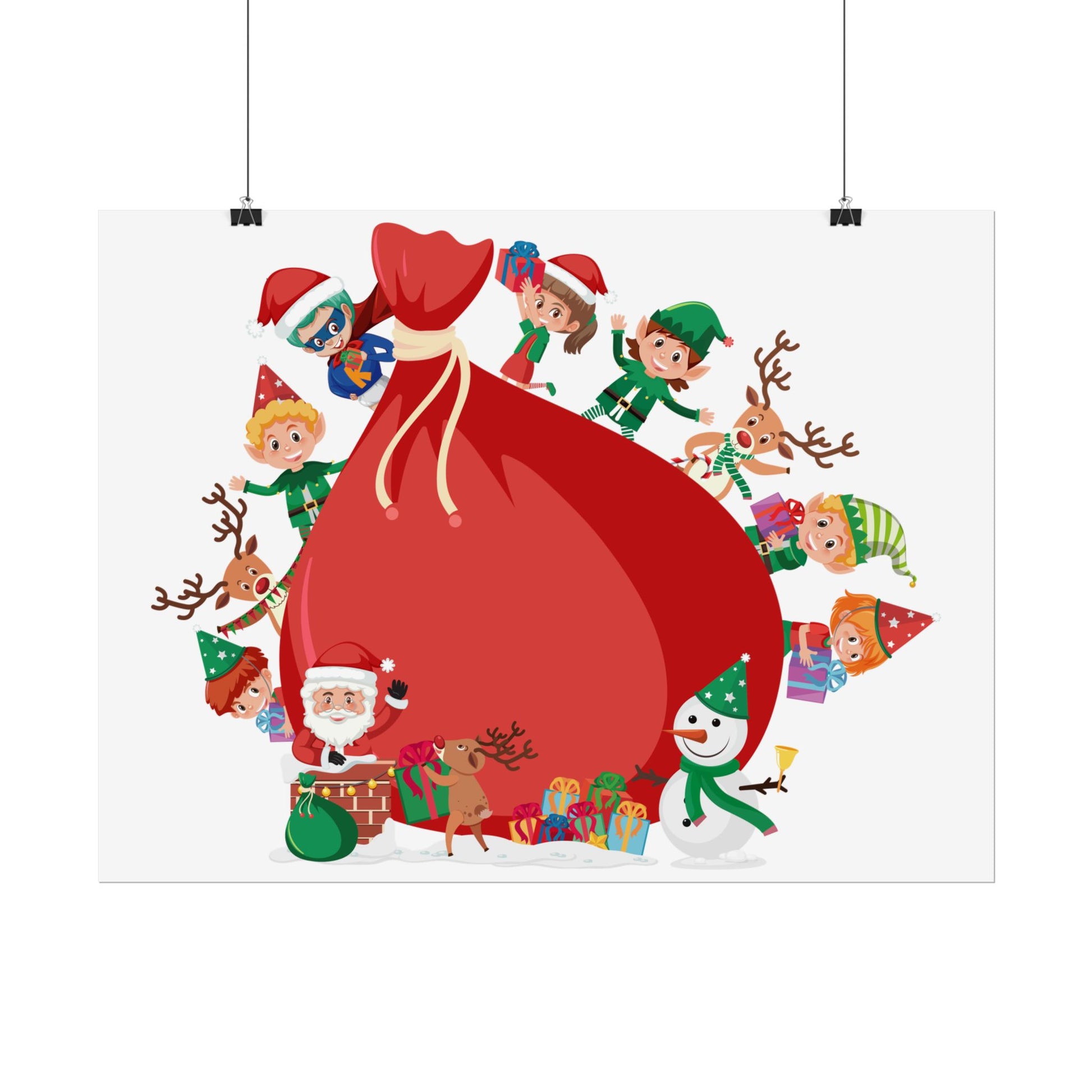 Rolled Posters - Super kiddo and big gift - [[{"value":"Wonderwear Kid"}]]