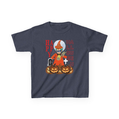 Kids Heavy Cotton™ Tee - Holloween design by super kiddo Printify