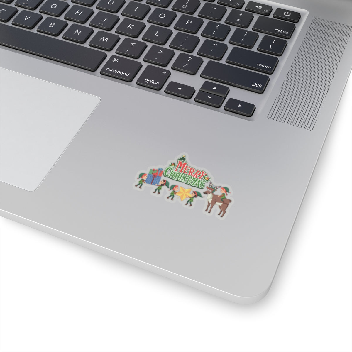 Kiss-Cut Stickers - Merry christmas and reindeer - [[{"value":"Wonderwear Kid"}]]