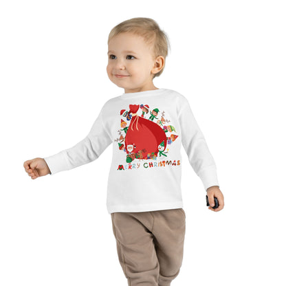 Toddler Long Sleeve Tee - Super kiddo and big christmas gift - [[{"value":"Wonderwear Kid"}]]