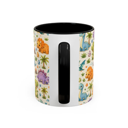Accent Coffee Mug  (11/15 oz) - Baby Dinosaurs Nursery