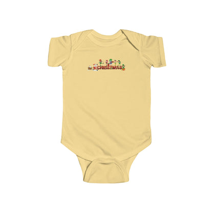Infant Bodysuit - Christmas with santa claus and friends - [[{"value":"Wonderwear Kid"}]]