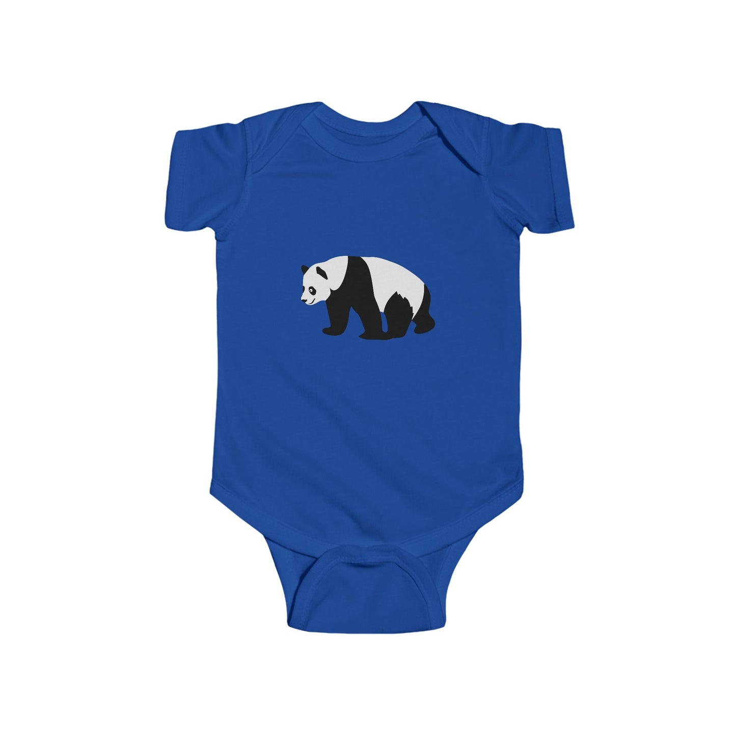 Infant Fine Jersey Bodysuit - walking panda