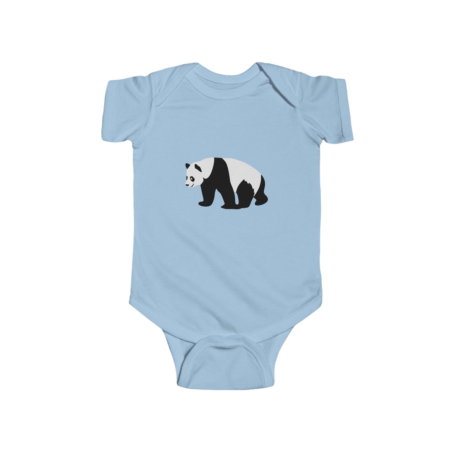 Infant Fine Jersey Bodysuit - walking panda