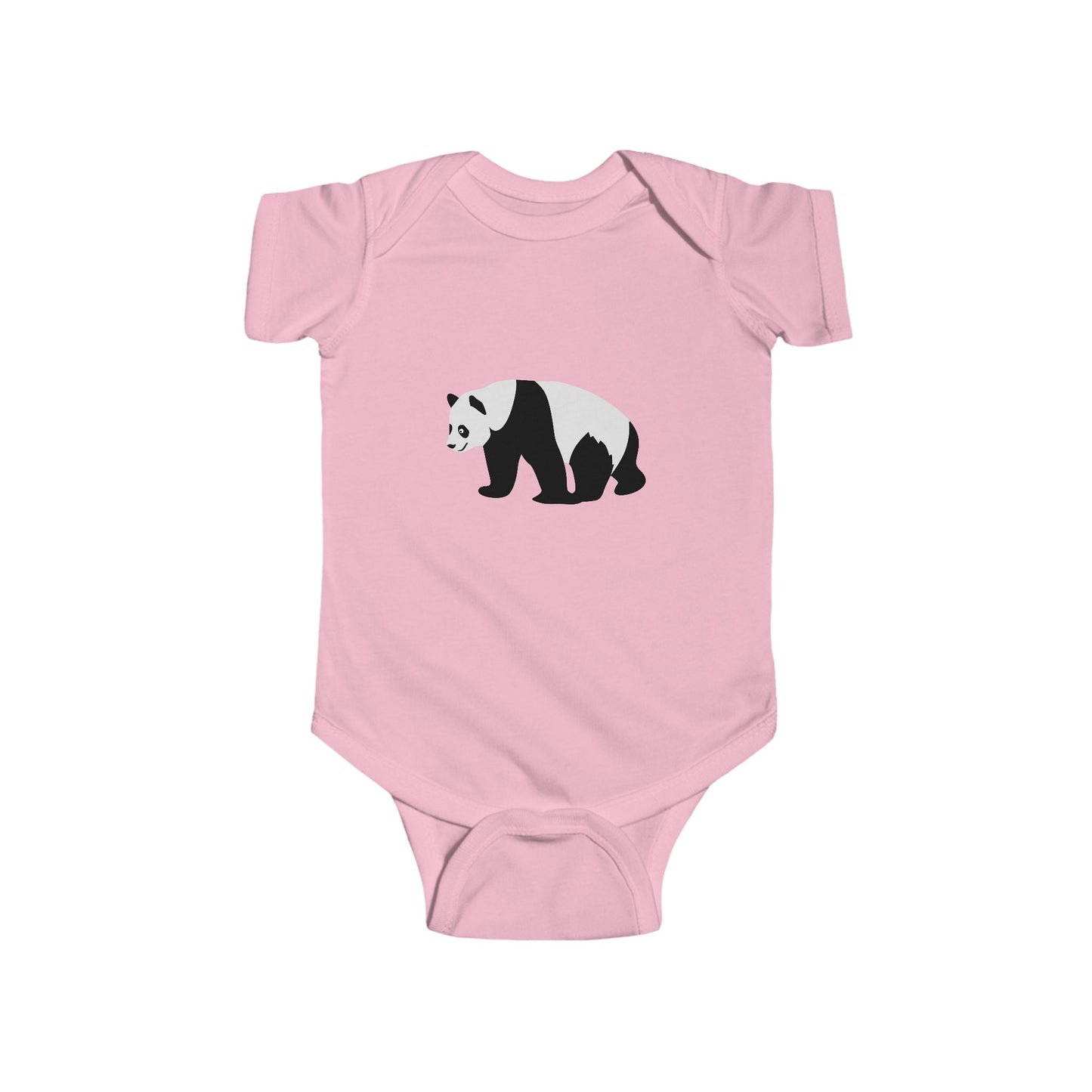 Infant Fine Jersey Bodysuit - walking panda