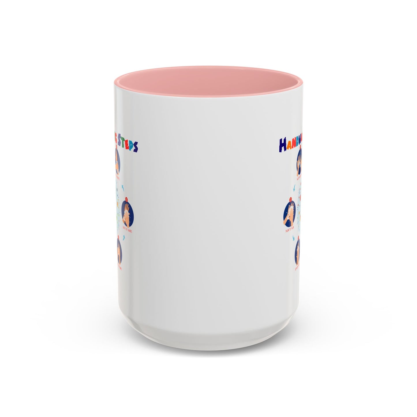 Accent Coffee Mug - Super kiddo how to wash hand properly