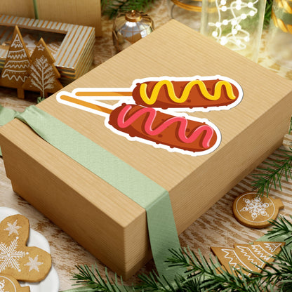 Kiss-Cut Vinyl Decals - Sausage Printify