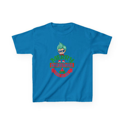 Kids Heavy Cotton™ Tee - Merry chridtmas from super kiddo - [[{"value":"Wonderwear Kid"}]]