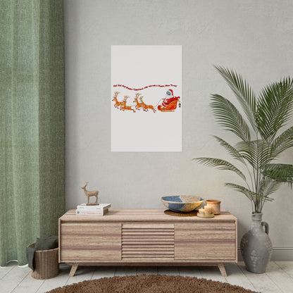 Rolled Posters - Santa kiddo - [[{"value":"Wonderwear Kid"}]]