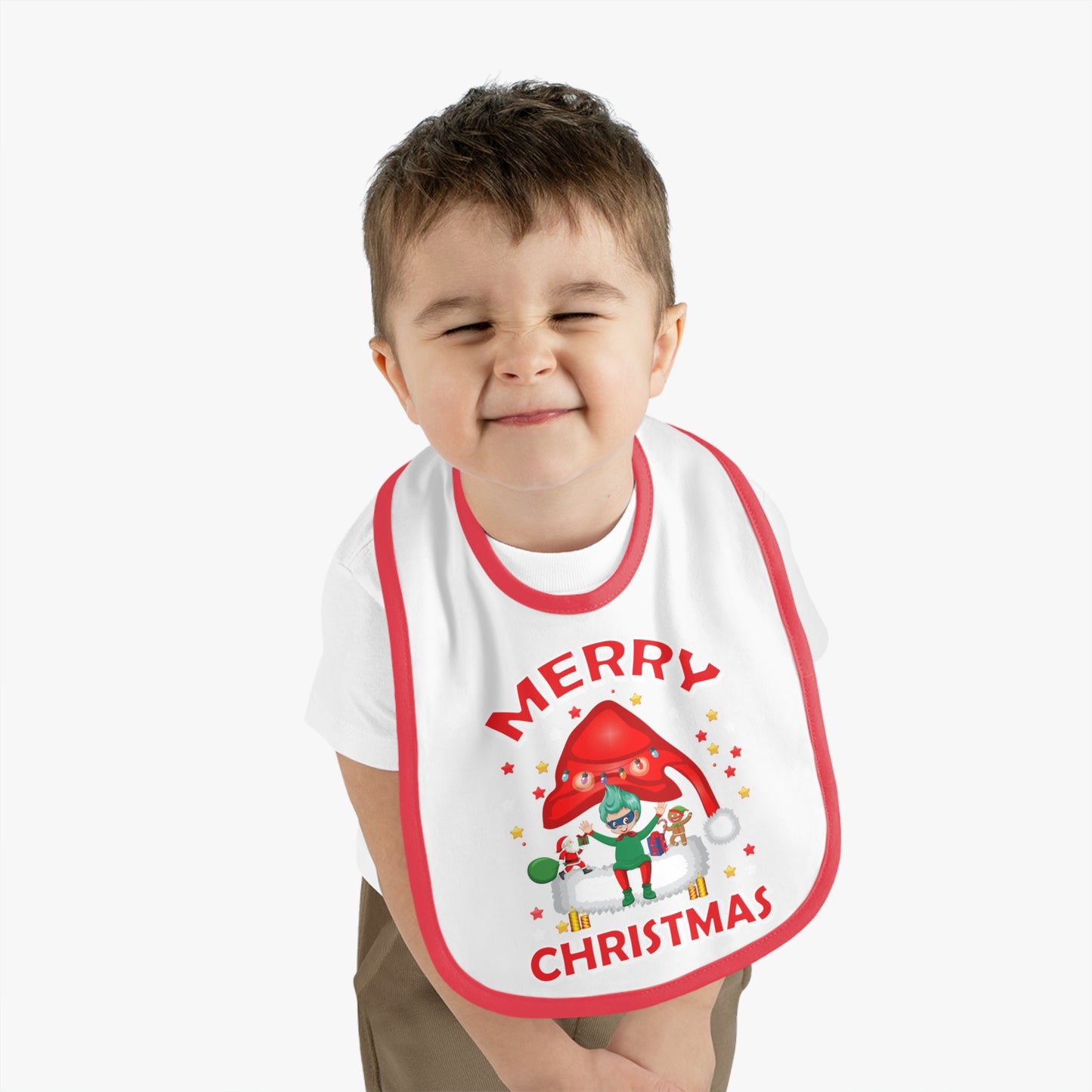 Baby Bib - Merry christmas