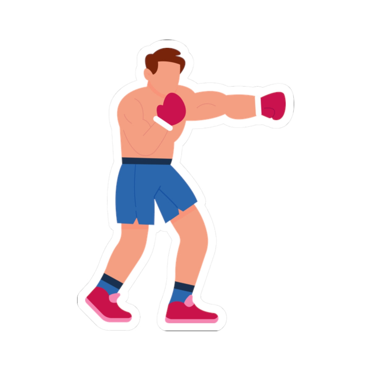 Kiss-Cut Stickers - Boxing