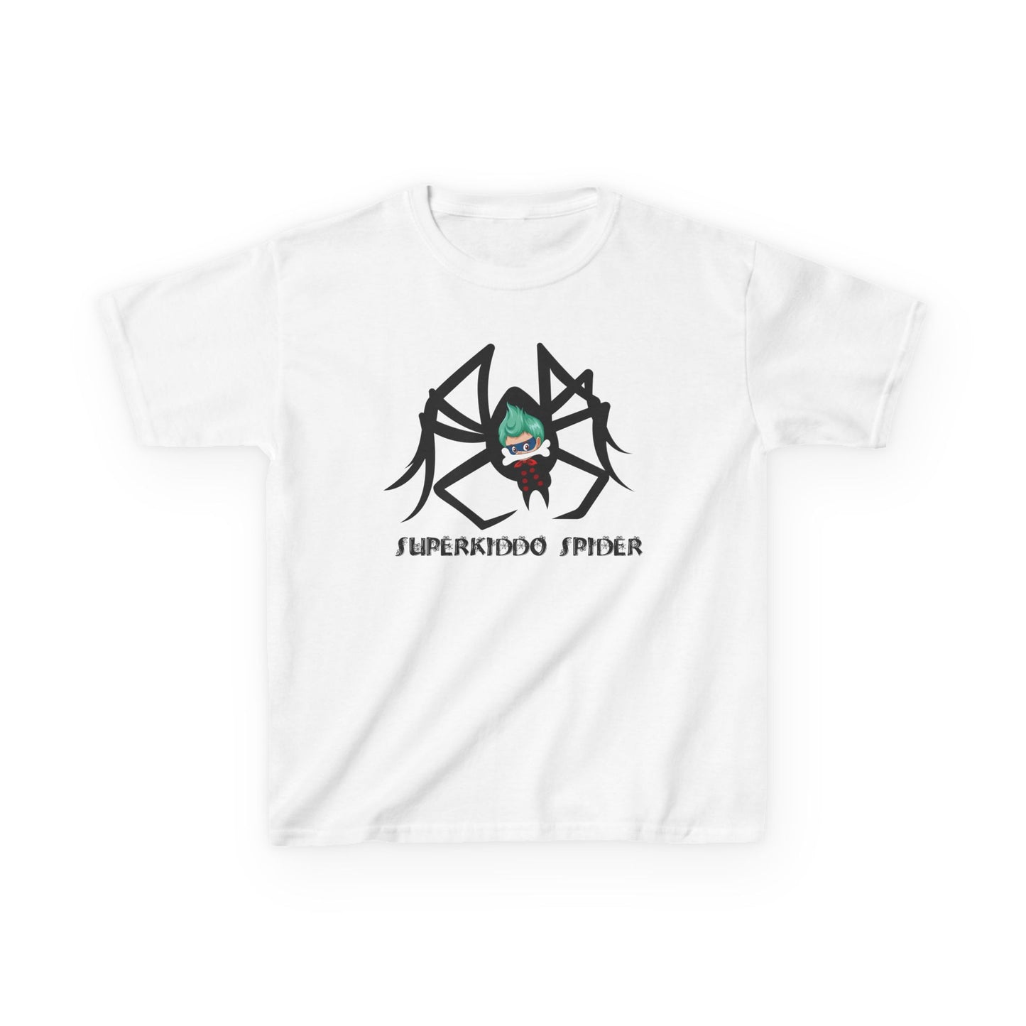 Kids Heavy Cotton™ Tee - Spider kiddo Printify
