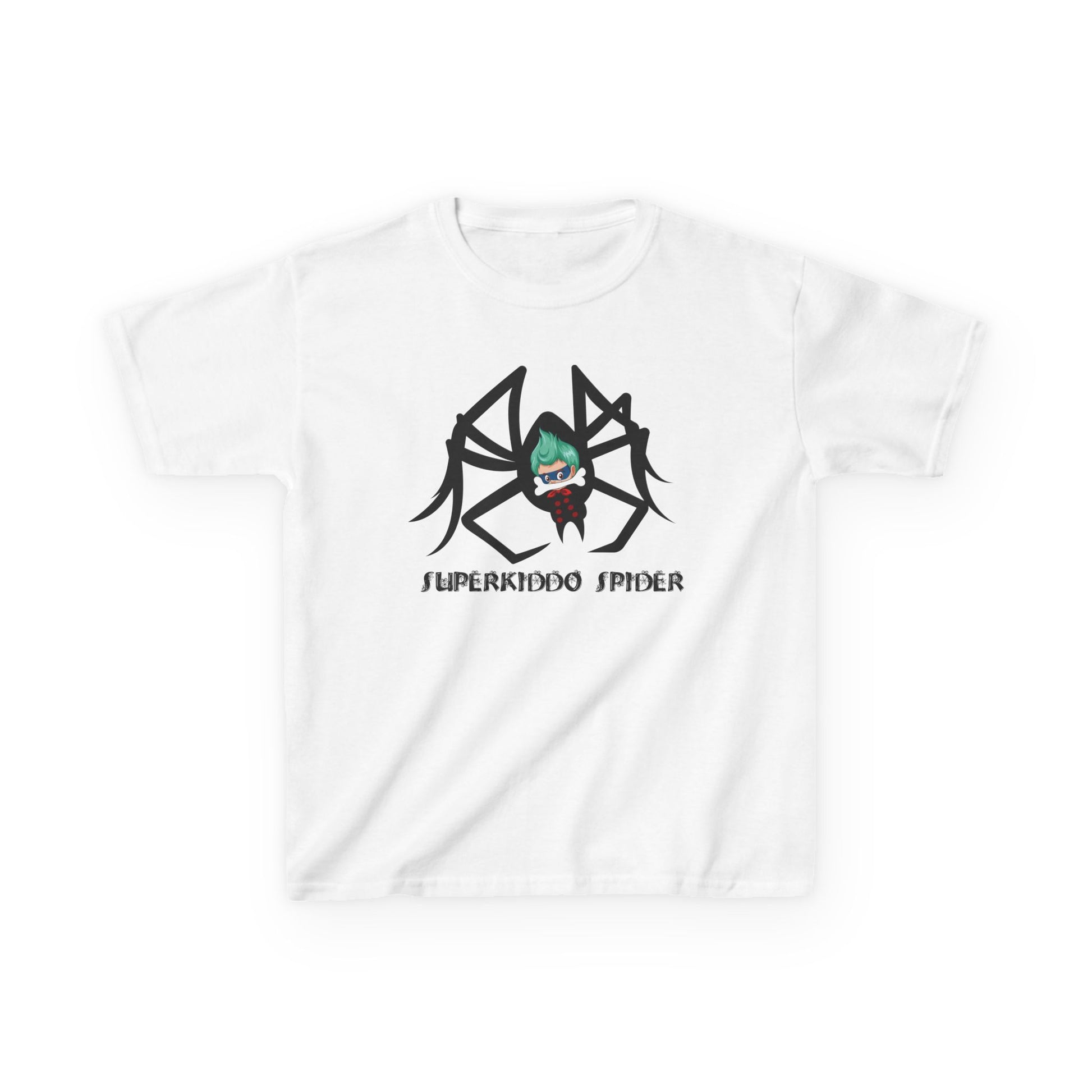 Kids Heavy Cotton™ Tee - Spider kiddo Printify