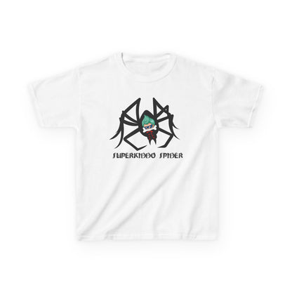 Kids Heavy Cotton™ Tee - Spider kiddo Printify