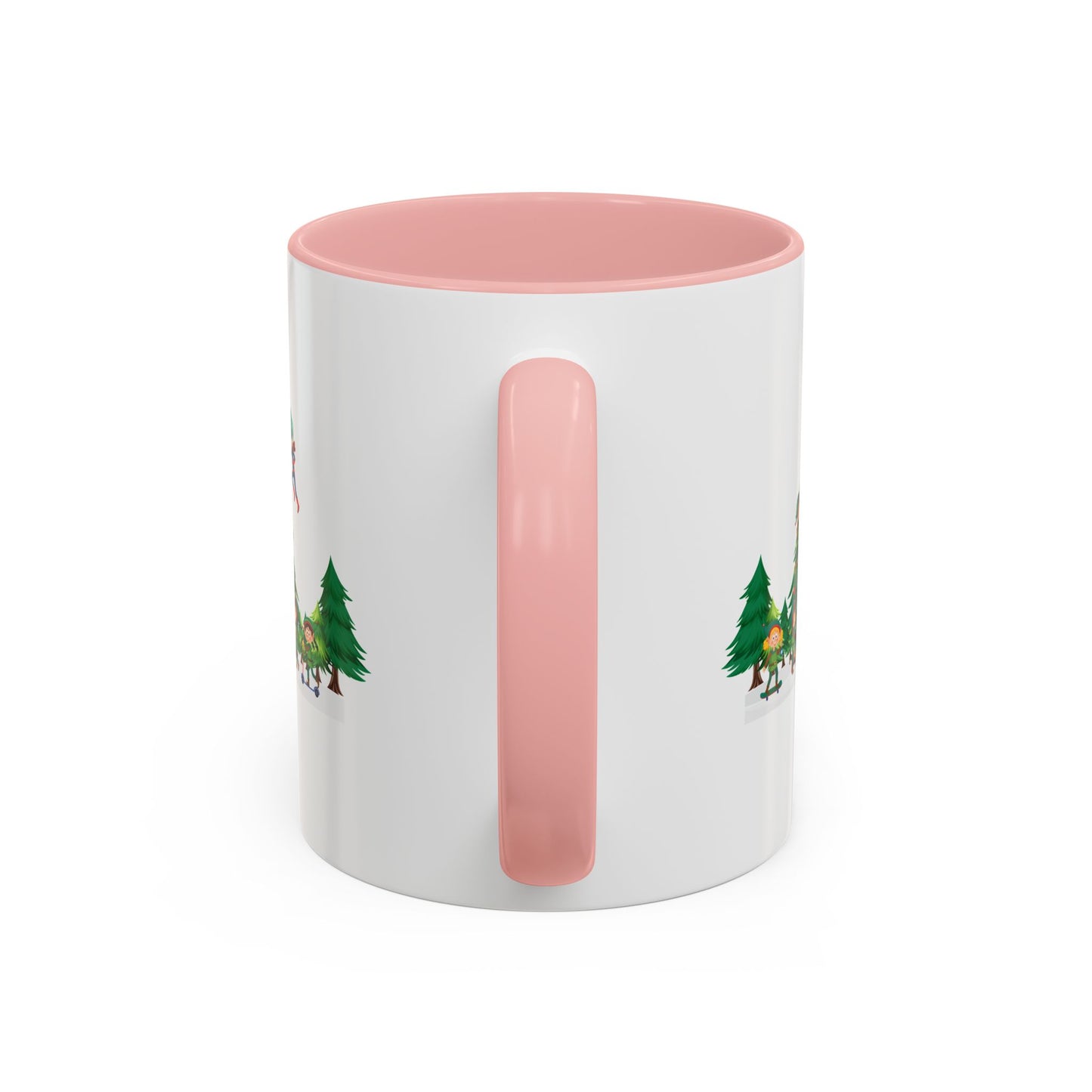 Accent Coffee Mug - Super kiddo putting the stars