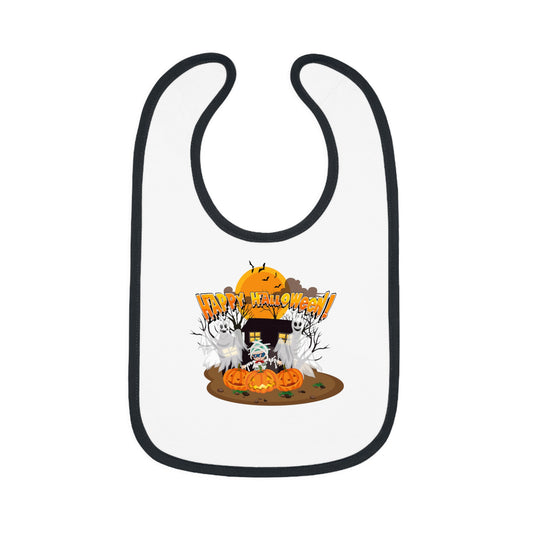 Baby Bib - Super kiddo with ghost