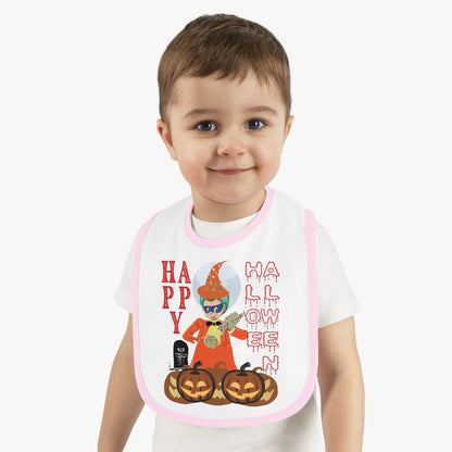 Baby Bib - Holloween design by super kiddo Printify