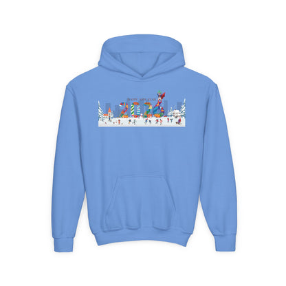 Youth Heavy Blend Hooded Sweatshirt - Happy 2026 - [[{"value":"Wonderwear Kid"}]]