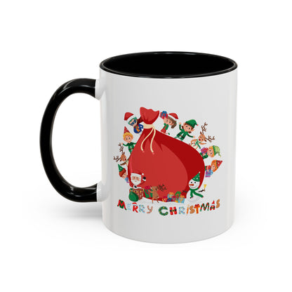 Accent Coffee Mug - Super kiddo and big christmas gift - [[{"value":"Wonderwear Kid"}]]