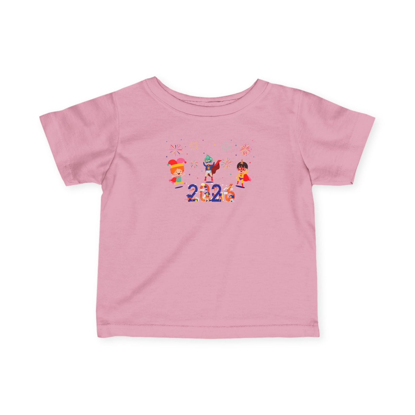 Infant Fine Jersey Tee - Super kiddo and other hero - [[{"value":"Wonderwear Kid"}]]
