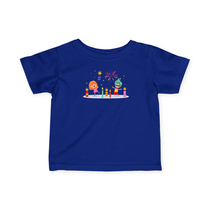 Infant Fine Jersey Tee - Super kiddo lighting fireworks - [[{"value":"Wonderwear Kid"}]]
