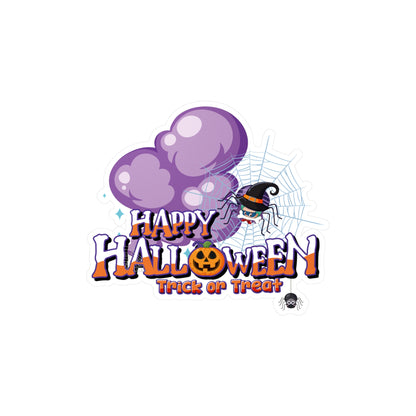 Halloween Kiss-Cut Vinyl Decals – Happy holloween - spider kiddo - [[{"value":"Wonderwear Kid"}]]