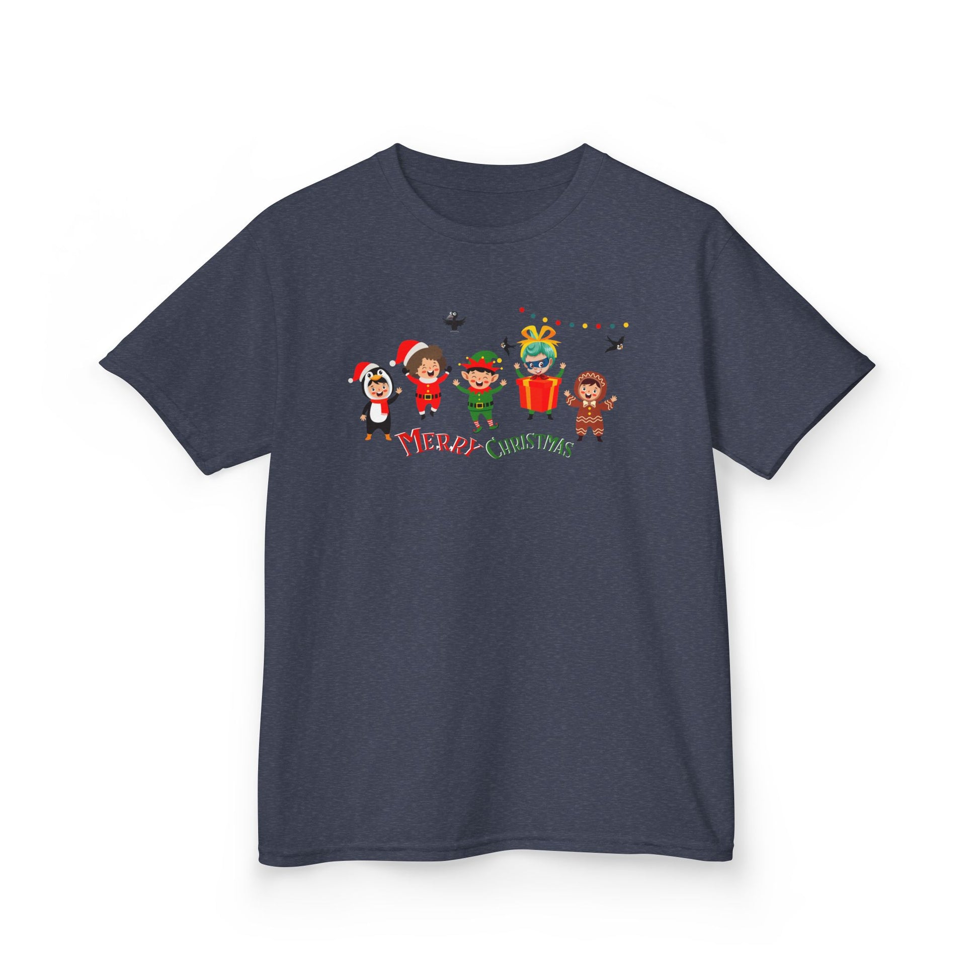 Kids Heavy Cotton™ Tee - Merry christmas by super kiddo and friends - [[{"value":"Wonderwear Kid"}]]