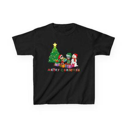Kids Heavy Cotton™ Tee - Super kiddo preparing gifts - [[{"value":"Wonderwear Kid"}]]