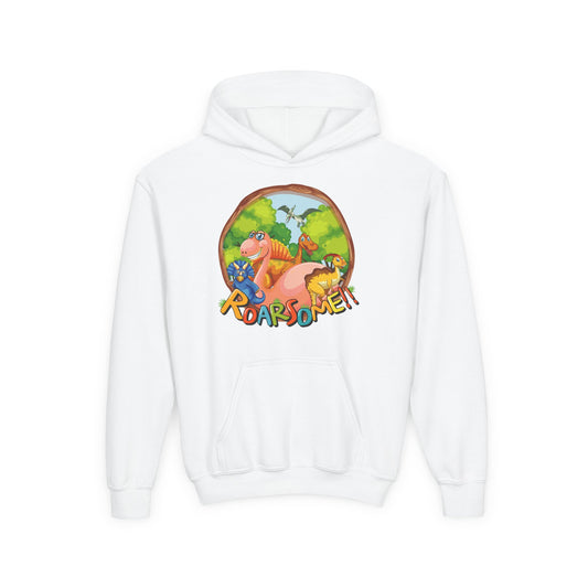 Youth Heavy Blend Hooded Sweatshirt - Roarsome
