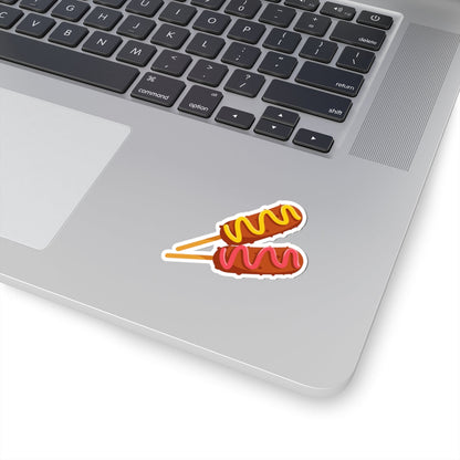 Kiss-Cut Vinyl Decals - Sausage Printify
