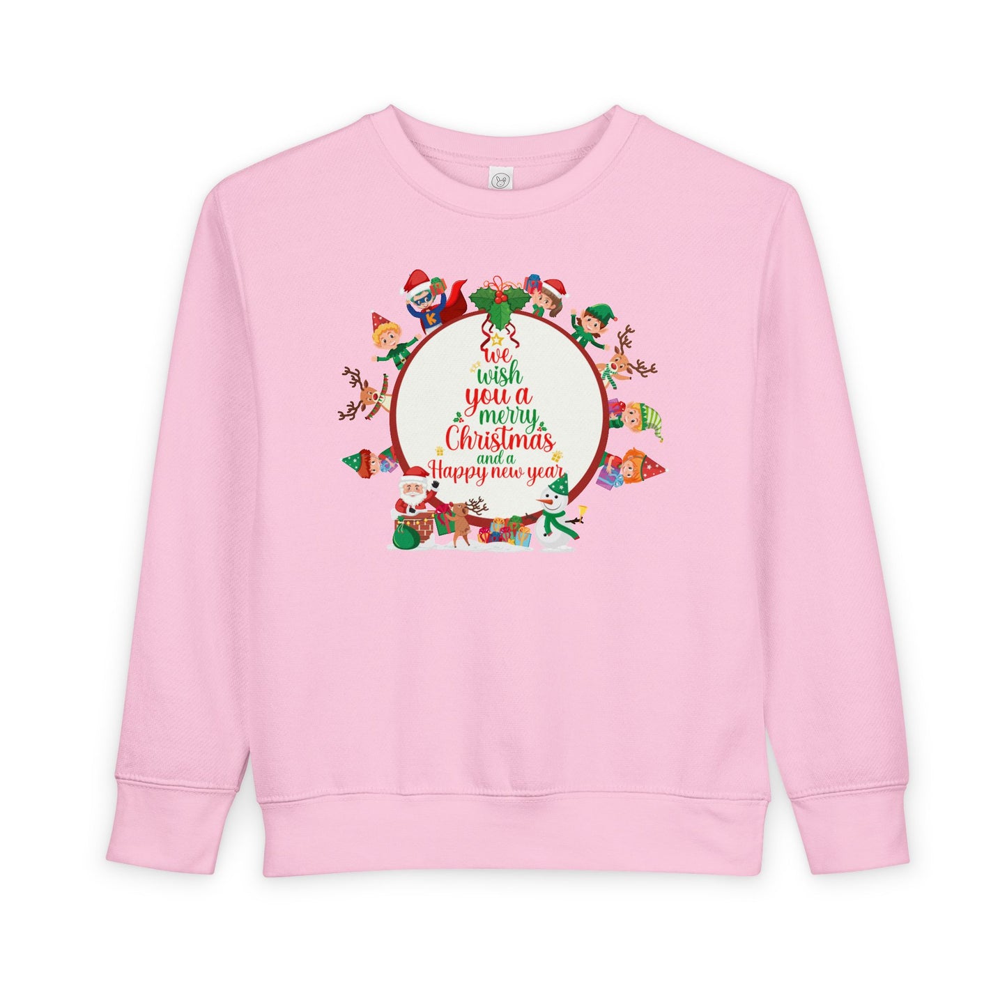 Toddler Sweatshirt - We Wish You a Merry Christmas - [[{"value":"Wonderwear Kid"}]]