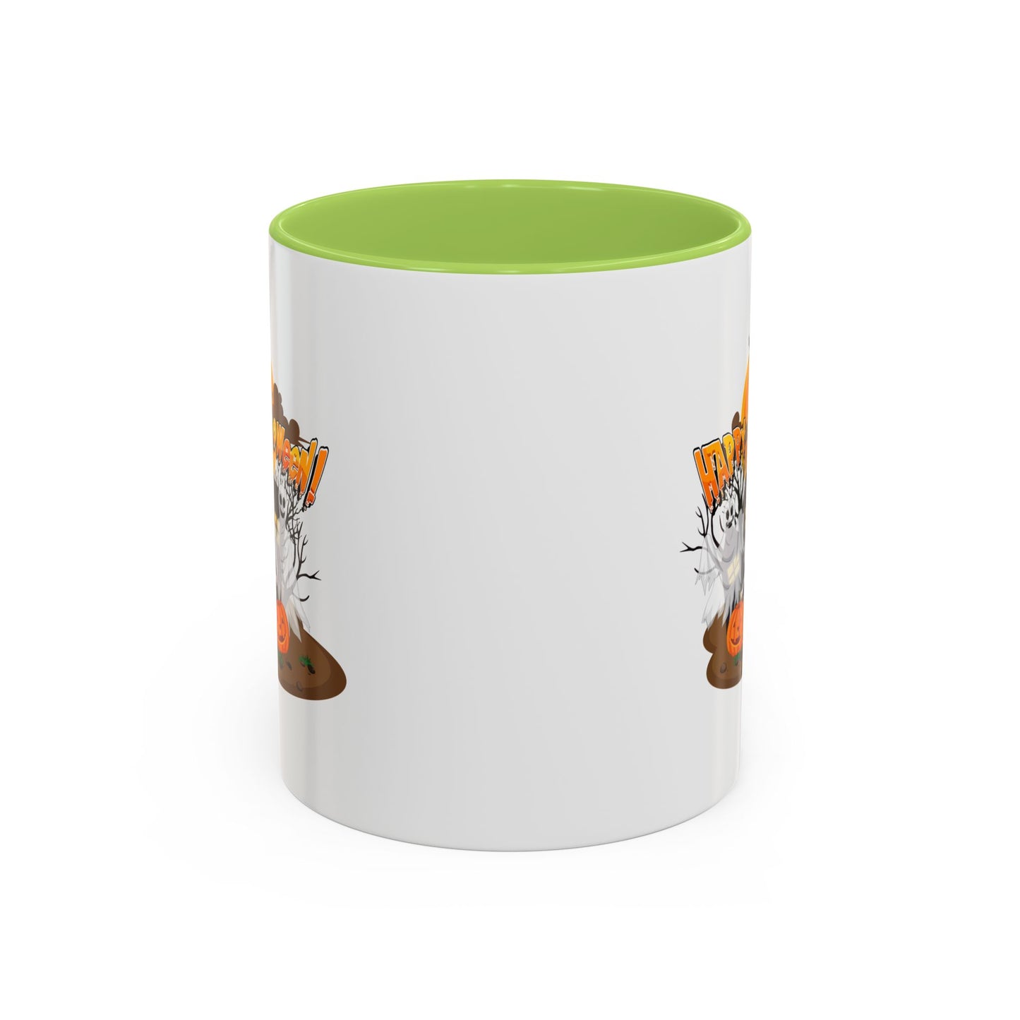 Accent Coffee Mug - Super kiddo with ghost