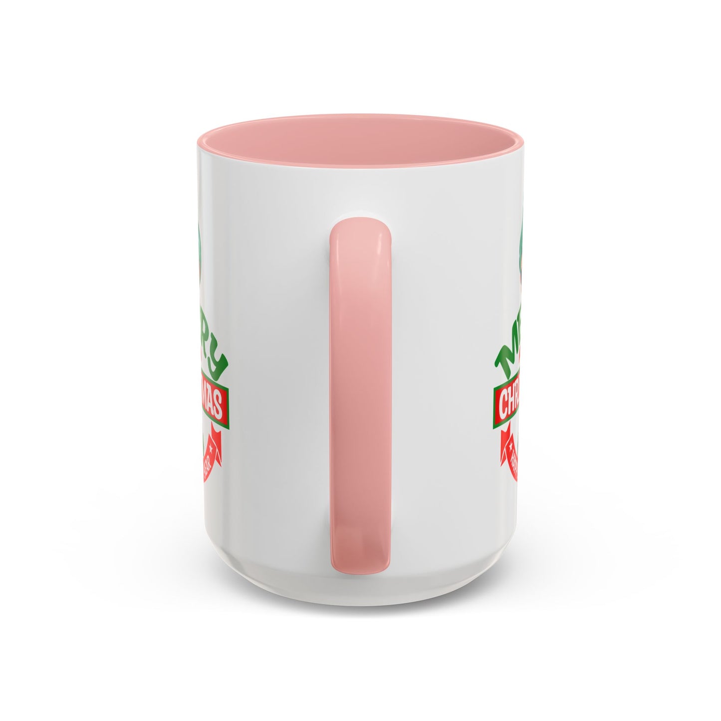 Accent Coffee Mug - Merry chridtmas from super kiddo