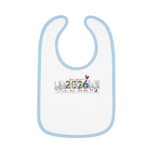 Baby Bib - Happy 2026 - [[{"value":"Wonderwear Kid"}]]