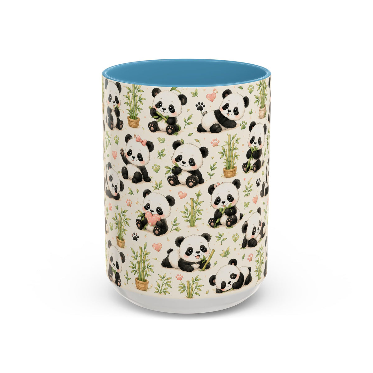 Accent Coffee Mug  (11/15 oz) - baby pandas