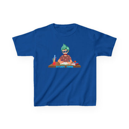Kids Heavy Cotton™ Tee - Super kiddo studying - [[{"value":"Wonderwear Kid"}]]