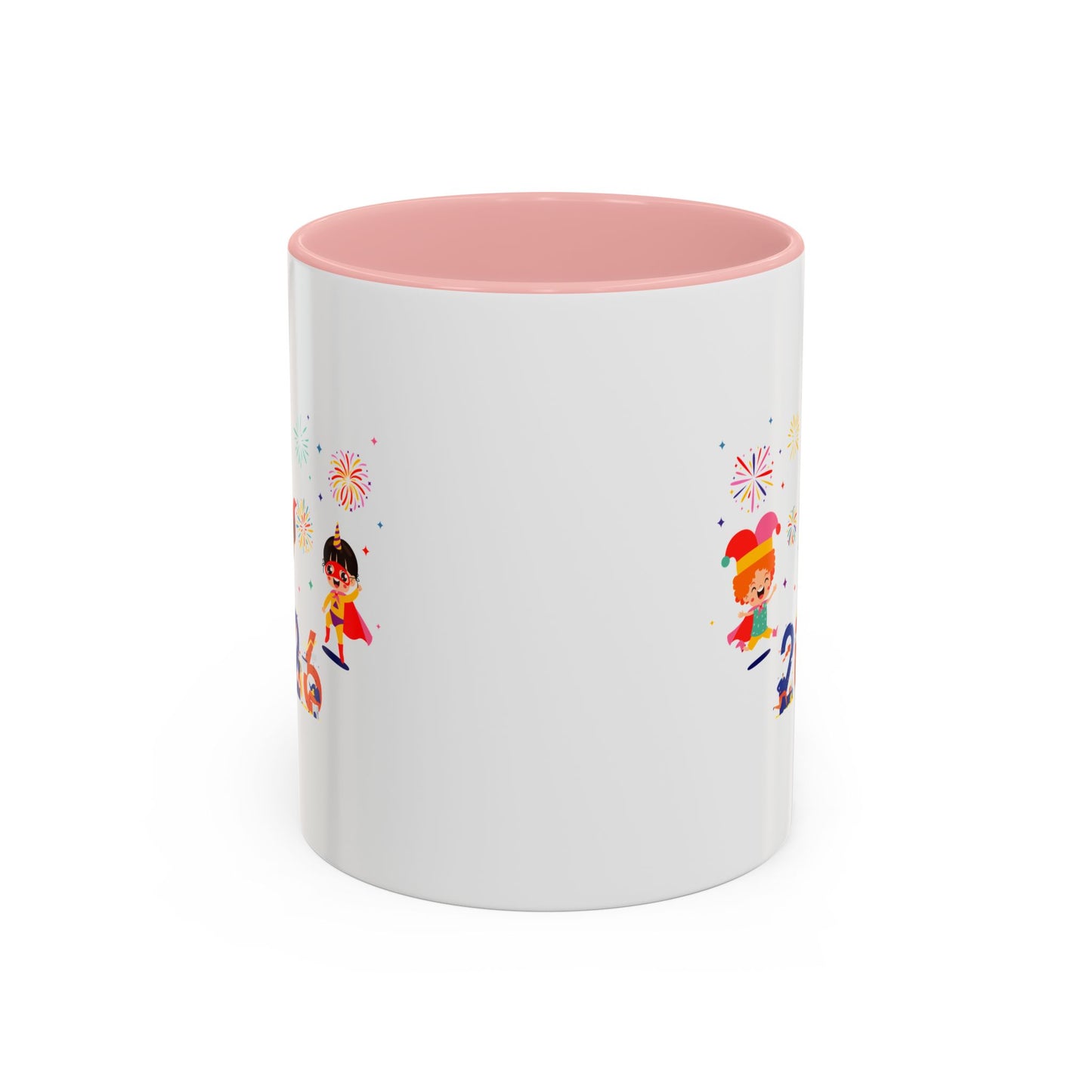 Accent Coffee Mug - Super kiddo and other hero