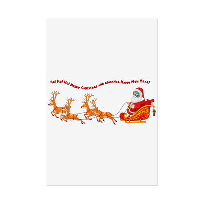 Rolled Posters - Santa kiddo - [[{"value":"Wonderwear Kid"}]]
