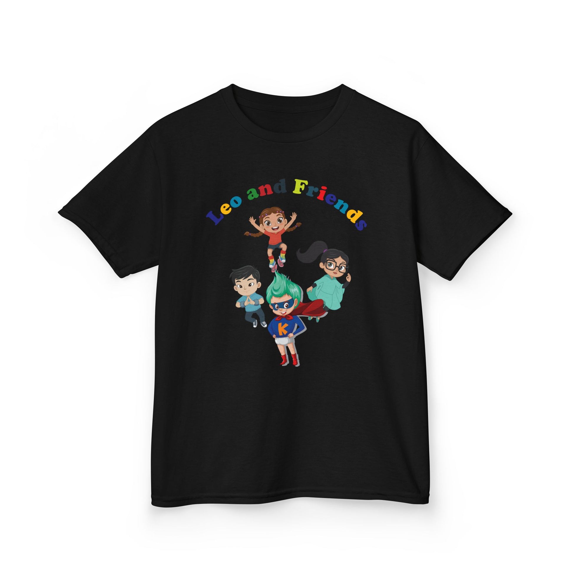 Kids Heavy Cotton™ Tee - Leo & Friends - [[{"value":"Wonderwear Kid"}]]