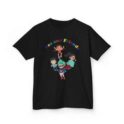 Kids Heavy Cotton™ Tee - Leo & Friends - [[{"value":"Wonderwear Kid"}]]