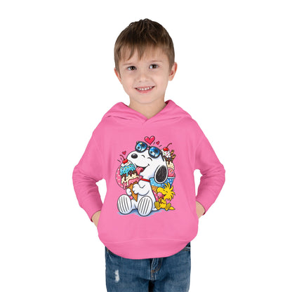 Toddler Hoodie — Snoopy and Woodstock’s Ice Cream Day