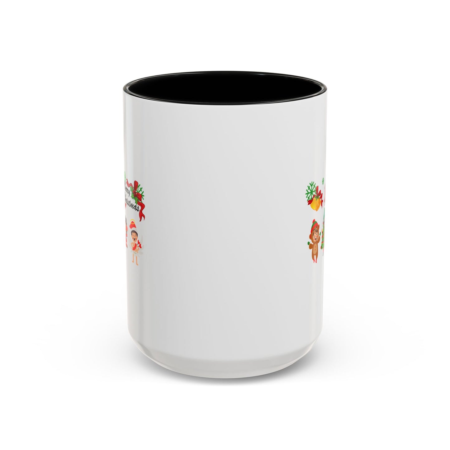 Accent Coffee Mug - Merry christmas from super kid