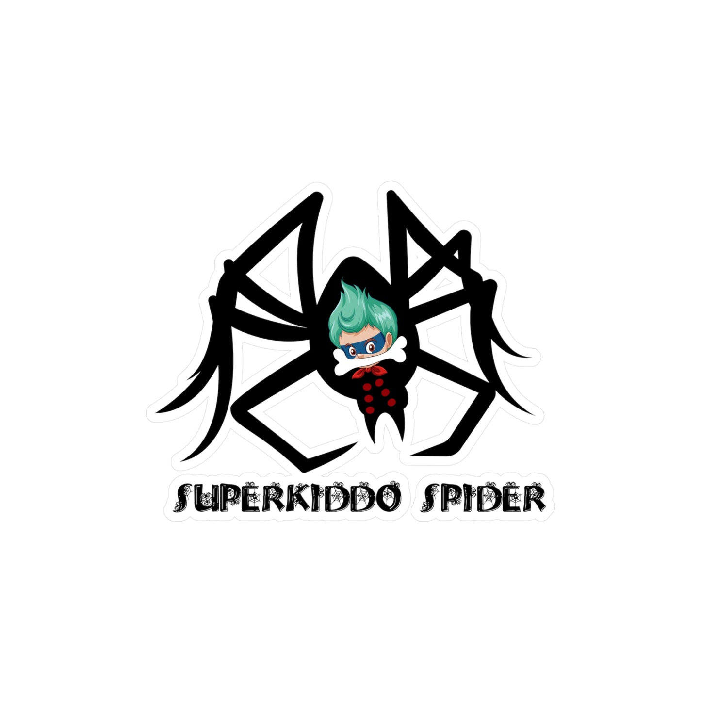 Halloween Kiss-Cut Vinyl Decals – Spider kiddo