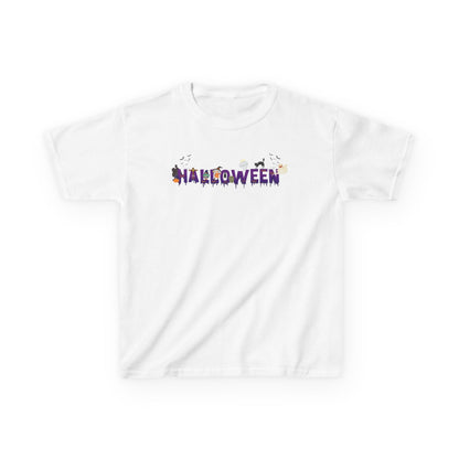 Kids Heavy Cotton™ Tee - Holloween word Printify
