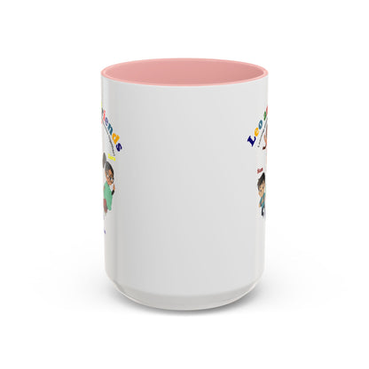Accent Coffee Mug - Leo & Friends - Learning and growing - [[{"value":"Wonderwear Kid"}]]