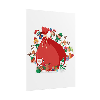Rolled Posters - Super kiddo and big gift - [[{"value":"Wonderwear Kid"}]]
