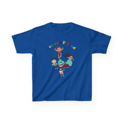 Kids Heavy Cotton™ Tee - Leo & Friends - [[{"value":"Wonderwear Kid"}]]
